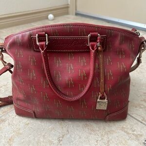 Dooney & Bourke Signature 1975 Vanessa satchel bag
